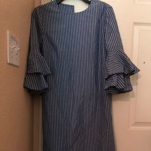 Pinstripe dress